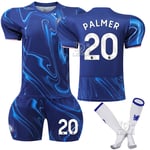 Xbi- 2024-25 Chelsea Hemmafotbollströja 20 PALMER #XS