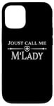 Coque pour iPhone 12/12 Pro Costume de fête de la Renaissance My Lady Joust Larp