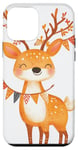 Coque pour iPhone 12 mini Oktoberfest Mignon cerf mignon animal bois animal animal