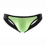 YXX Hommes Ficelle Lingerie Slips Culottes Sexy sous-Vêtements Caleçon Sexy sous-Vêtements pour Hommes Tanga,Vert,XL