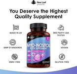 Myo-Inositol PCOS Supplement - Myo Inositol Capsules + Folic Acid B12 & Chromiu