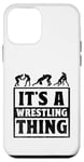 Coque pour iPhone 12 mini C'est Wrestling Thing Grappling Wrestler