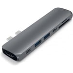 Satechi USB Type-C Pro Hub -adapter, Space Gray