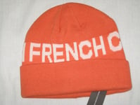 BNWT  FRENCH CONNECTION FCUK Knitted Beanie Hat  Ember Glow Orange