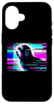 Coque pour iPhone 16 Paillette pour chien havanais - Amoureux des races de chiens vintage