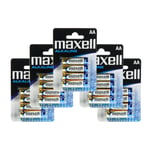 Maxell Batterier LR6/AA Alkaliske 20-pakk