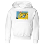 Disney Lilo And Stitch Life Guard Kids' Hoodie - White - 5-6 ans