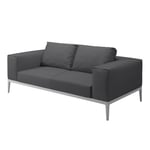 Gloster - Grid Lounge Sofa White/Anthracite - Utendørs sofaer - Henrik Pedersen