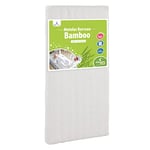 Babysom - Matelas Cododo Bamboo - 90x40 cm | Berceau | Viscose au toucher Ultra Doux | Forme Rectangulaire | Épaisseur 5 cm | Déhoussable | Oeko-Tex® | Fabrication française