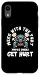 Coque pour iPhone XR Mess With The Turt You re Gonna Get Hurt Tortues tortues