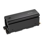 Corsair MP700 Pro avec Refroidisseur 1 to M.2 PCIe Gen5 x4 NVMe 2.0 SSD - M.2 2280 - Jusqu'à 11 700 Mo/s en Lecture Séquentielle - TLC NAND Haute Densité - Noir
