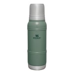 STANLEY THE ARTISAN THERMAL BOTTLE - VACUUM FLASK - HAMMERTONE GREEN 1L