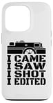 Coque pour iPhone 13 Pro Photographie Motivation Appareil photo Routine