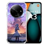 Cokitec Coque Renforcée pour Xiaomi Redmi A3 Manga Frieren