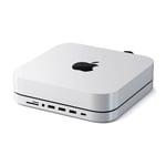 Satechi Type-C Aluminum Stand & Hub for Mac Mini Silver