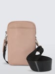 John Lewis ANYDAY Crossbody Soft Phone Bag, Beige