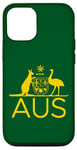 iPhone 12/12 Pro AUSTRALIA KANGAROO AND EMU COAT OF ARMS AUS AUSSIE SPORTS Case