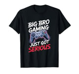 Pc Bro Video Games Controller Gamer Gaming Brother To Be T-Shirt