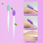 6Pcs Lip Scrub Brush Sided Exfoliating Lip Brush For Gentle Cleansing