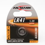 ANSMANN batteri x LR41 - Alkalisk