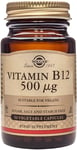 Premium Solgar Vitamin B12 500 G Vegetable Capsules Pack Of 50 Sol Fast Shippin