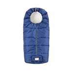 Nuvita 9445 Junior Essential| Sac Universel pour Poussette | Parfait pour Les Enfants de 6 à 36 Mois (100 cm) | Résistant à des températures jusqu'à 0 °C, Anti-Vent et Pluie | Bleu