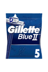 GILLETTE BLUE II RAZORS (5 PACK)