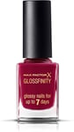 Max Factor Glossfinity Nail Polish, Burgundy Crush