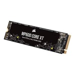 Corsair MP600 Core XT 4TB PCIe Gen4 x4 NVMe M.2 SSD – QLC NAND Haute Densité - M.2 2280 - Compatible DirectStorage - Jusqu'à 5 000 Mo/s - Idéal pour Les Ordinateurs Portables & Bureau 4.0 - Noir