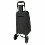 Foldaway 2 Wheels Shopping Trolley Shopper Grocery Luggage Carrier Bag Case 35L