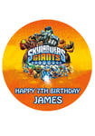 Skylanders Giants Birthday Cake Topper Edible Icing Sugar7.5"  20cm Cut