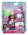 Gabby's Dollhouse, Lunch and Munch Kitchen Set with 2 Toy Figures, Accessories