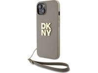 Dėklas „Apple Iphone 15 Plus Dkny Hardcase Wrist Strap Stock Logo“ (Dkhcp15mpbswse)