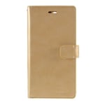 Mercury Goospery Mansoor iPhone 12 Mini Wallet Case Kultainen