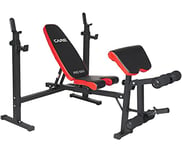 CARE FITNESS - Banc de musculation - Pro max - Banc de musculation pliable - Appareil musculation complet : Abdos, Pectoraux, etc. - Musculation à Domicile