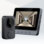 Wireless Smart Video Doorbell WiFi Security Camera Bell Phone Door Ring Intercom