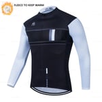 Raudax-Veste De Cyclisme Thermique À Manches Sulfpour Homme,Maillot Pro,Kit De Cyclisme,Smile,Hiver,2023