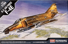 McDonnell Douglas F-4 Phantom II Model Kit By Academy Scale 1:144 12605