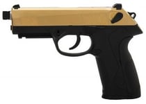 Airsoft WE Bulldog replica fullsize gold blowback 6mm greengas