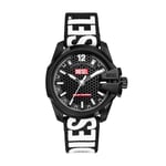 Diesel Men's Watch Baby Chief Three-Hand, Black Castor Oil, DZ4653