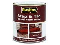 Rustins Quick Dry Step & Tile Paint Gloss Red 2.5 Litre RUSSTPGR25L