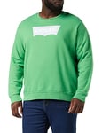 Levi's Men's Standard Graphic Crew Sweatshirt Batwing Peppermint (0) S -