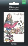 8 Roald Dahl’s Matilda Thank You Cards - Quentin Blake Illustrated Note Cards