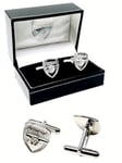 ARSENAL FC STERLING SILVER CREST MENS EXECUTIVE SHIRT CUFFLINKS GIFT BOX AFC