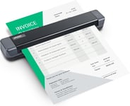 Plustek S410 Plus - Small USB Portable Sheet-Fed A4 Document Scanner for Windows