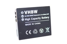 vhbw Li-Ion batterie 750mAh pour appareil photo Kodak Pixpro SP360 4K comme Kodak LB-080.