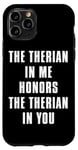 Coque pour iPhone 11 Pro The Therian In Me rend hommage à Alter Kin Otherkin Therian