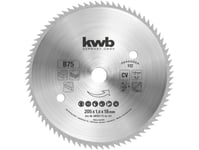 Kwb 587511, Kryssfiner, Mykt Tre, Panel, 20,5 Cm, 1,8 Cm, Kromvanadiumstål, 1,6 Mm, 1 Stykker