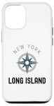 iPhone 12/12 Pro Long Island New York Vintage LI NY Compass Established 1640 Case