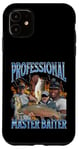 iPhone 11 Professional Master Baiter Funny Fishing Bootleg Graphic Case